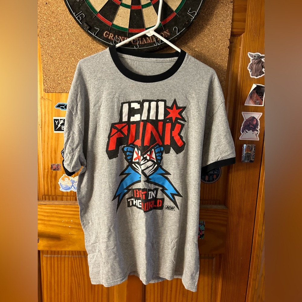 CM Punk Best in the World AEW Tshirt